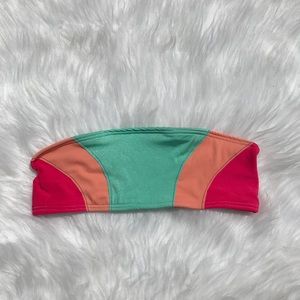 Beverly Swimwear Retro Strapless Swim Top XS